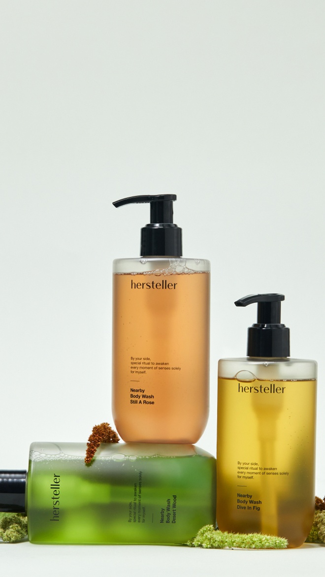 허스텔러 니어바이 바디 워시 300ml (3종 택1)
