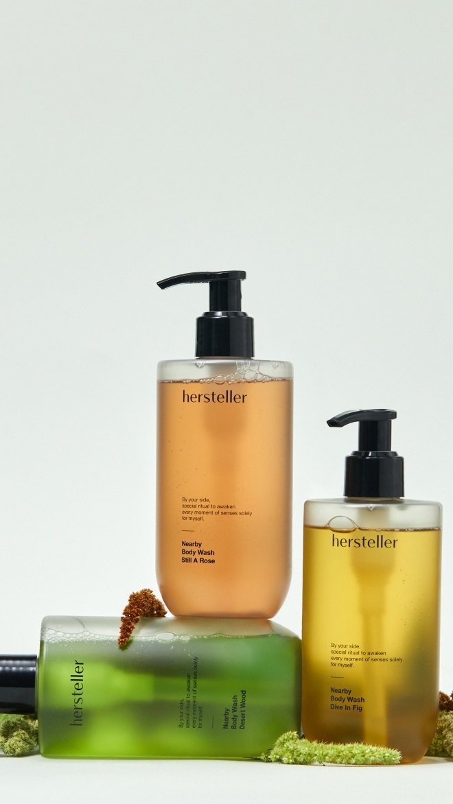 허스텔러 니어바이 바디 워시 300ml (3종 택1)