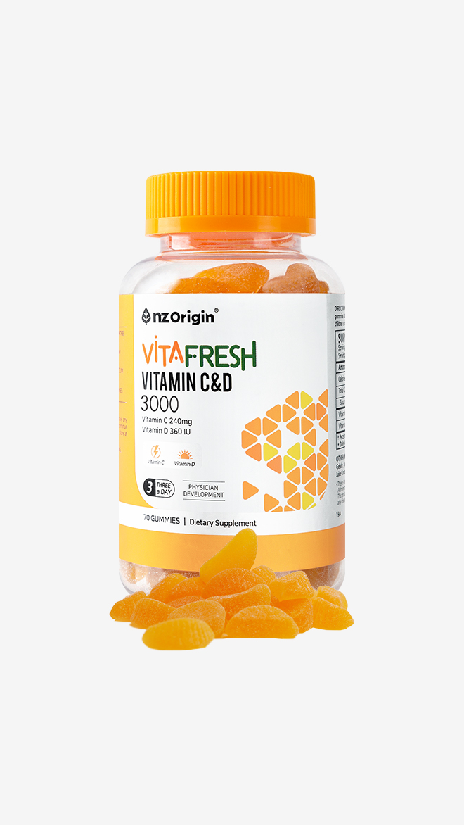 [엔젯오리진] 비타프레쉬 비타민 C&D 3000 (70구미) X 1통
