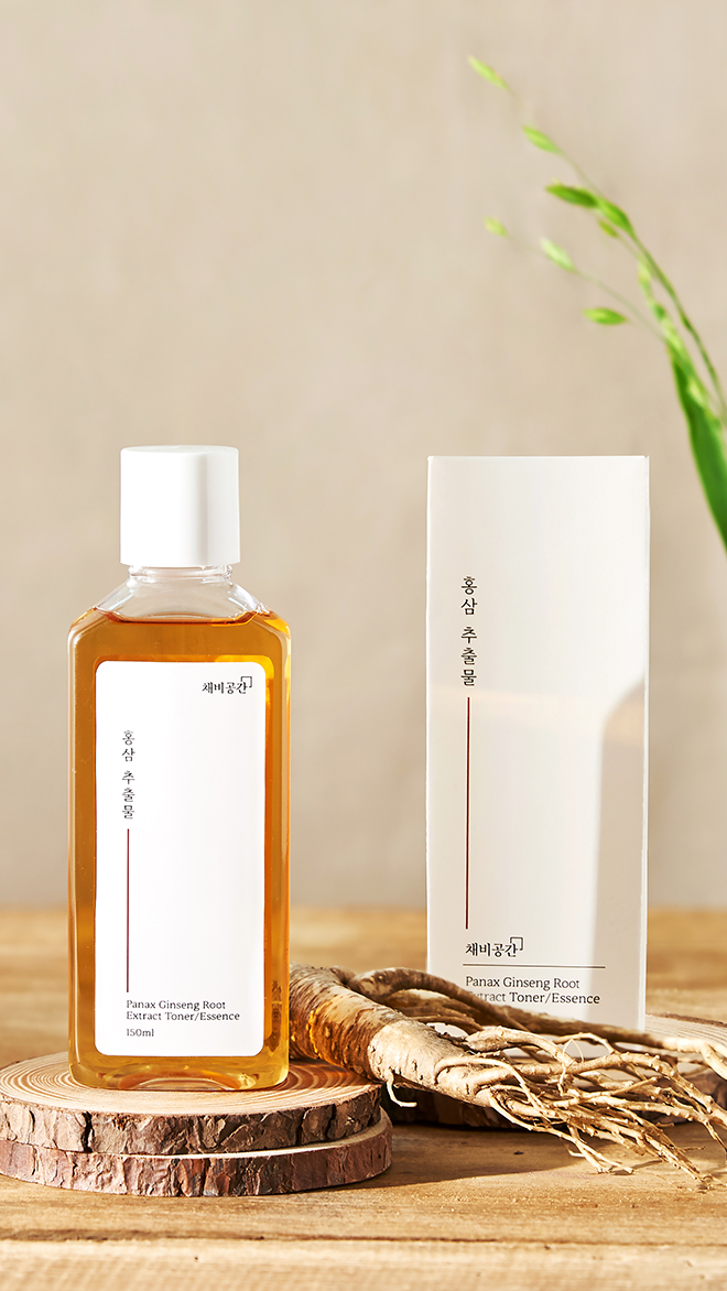 [채비공간]홍삼추출물 비건토너 150ml