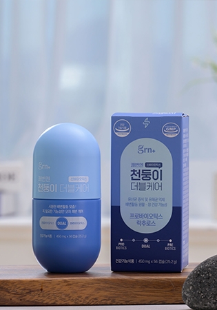 GRN 쾌변엔 천둥이 더블케어 프로바이오틱스 1개 x 450mg (총 56정)