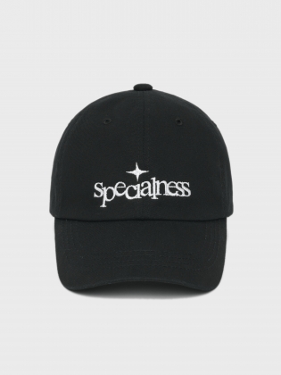 SPECIALNESS BALL CAP [BLACK]