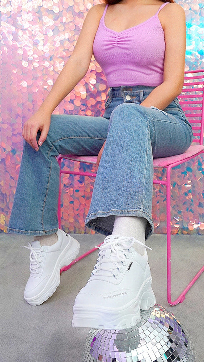SMA SHOES 모니카 스니커즈 화이트