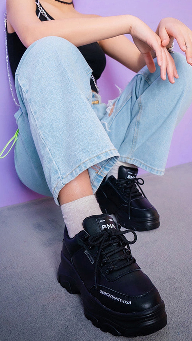 SMA SHOES 모니카 스니커즈 블랙