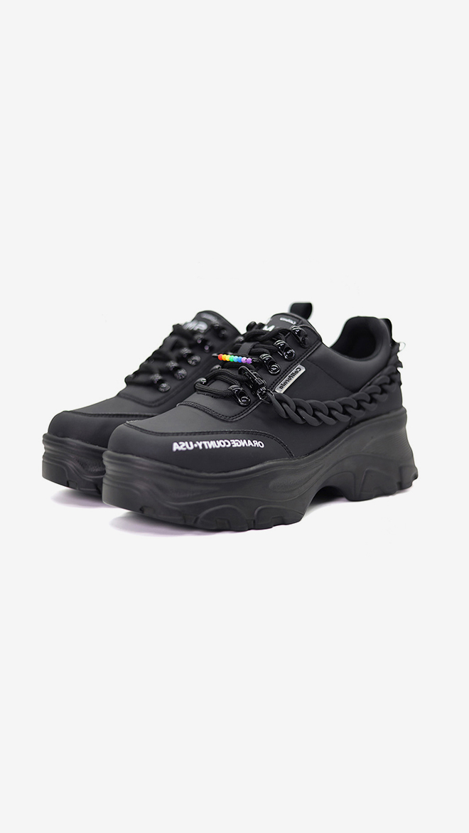 SMA SHOES 모니카 스니커즈 블랙체인