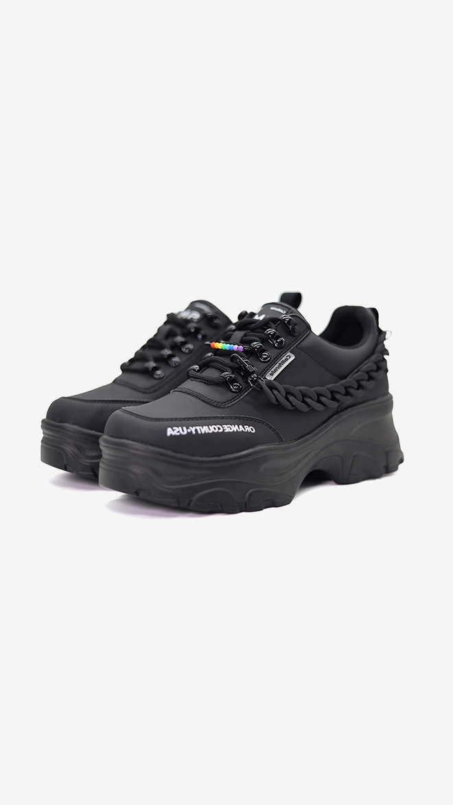 SMA SHOES 모니카 스니커즈 블랙체인