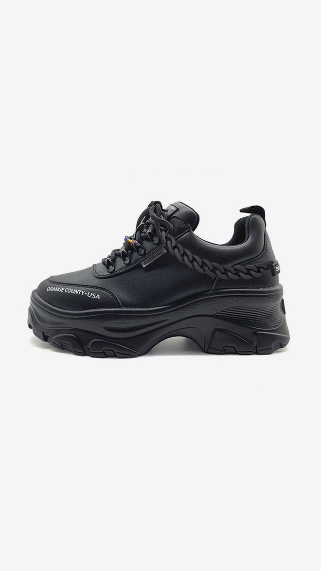SMA SHOES 모니카 스니커즈 블랙체인