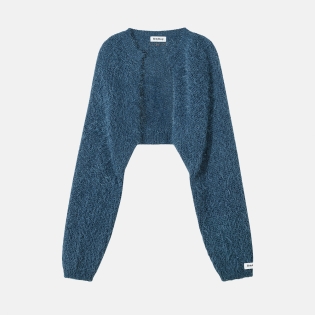 베티붑 소프트 텍스처 크롭 볼레로 가디건(2 Colors)