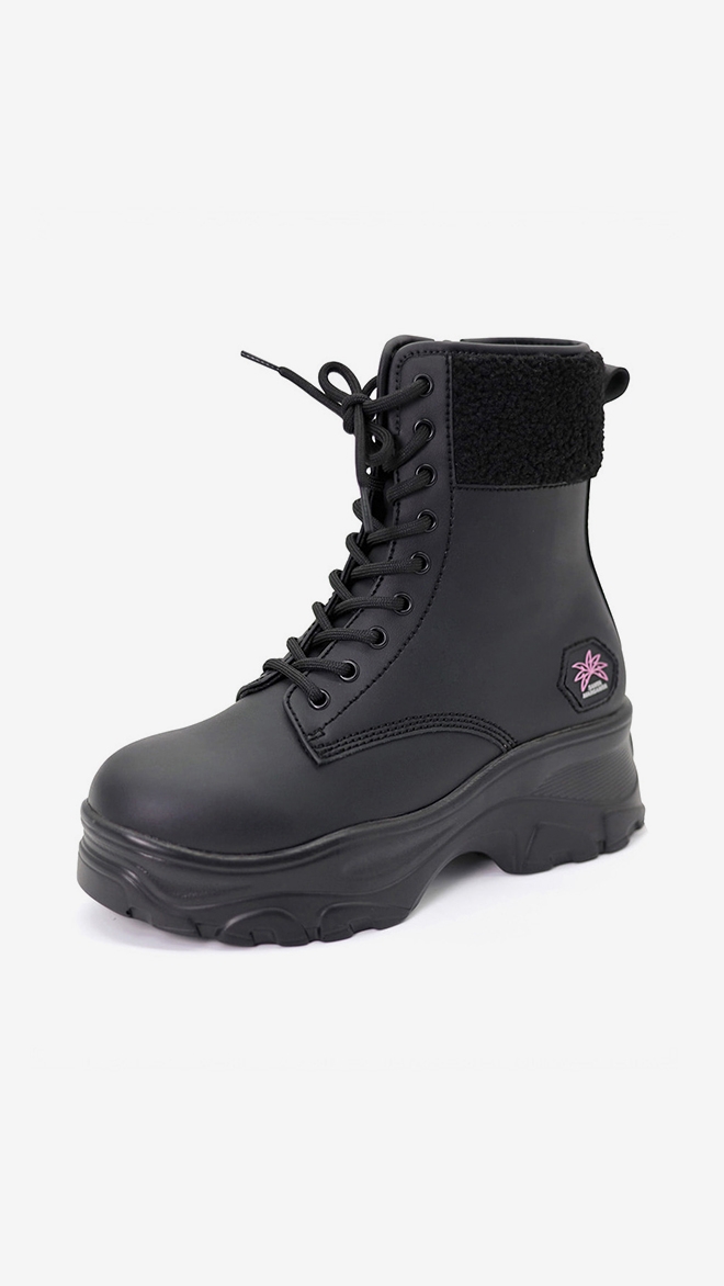 SMA SHOES 아비가일 레이스업 부츠