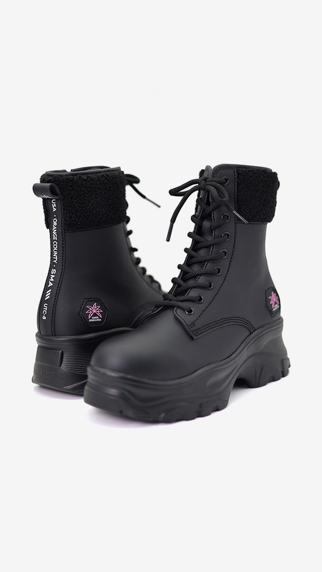 SMA SHOES 아비가일 레이스업 부츠