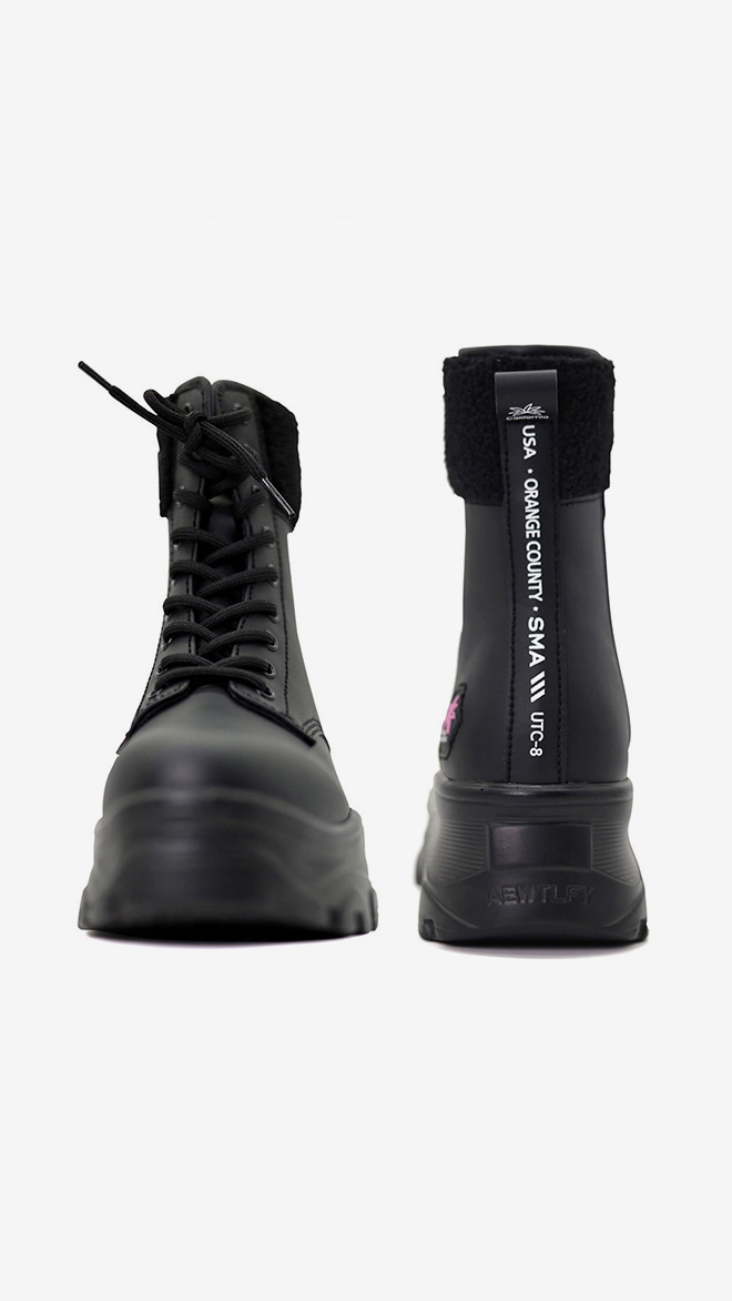 SMA SHOES 아비가일 레이스업 부츠