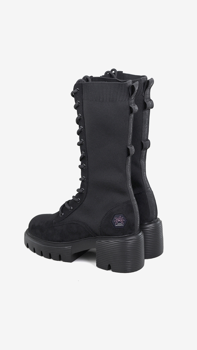 SMA SHOES 나나워커 니트 부츠 리얼레더_장식제외