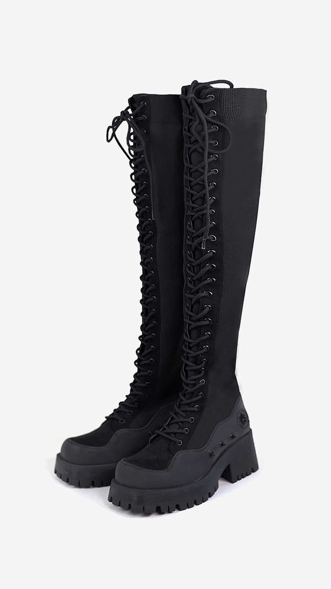 SMA SHOES 레베카 싸이하이 부츠