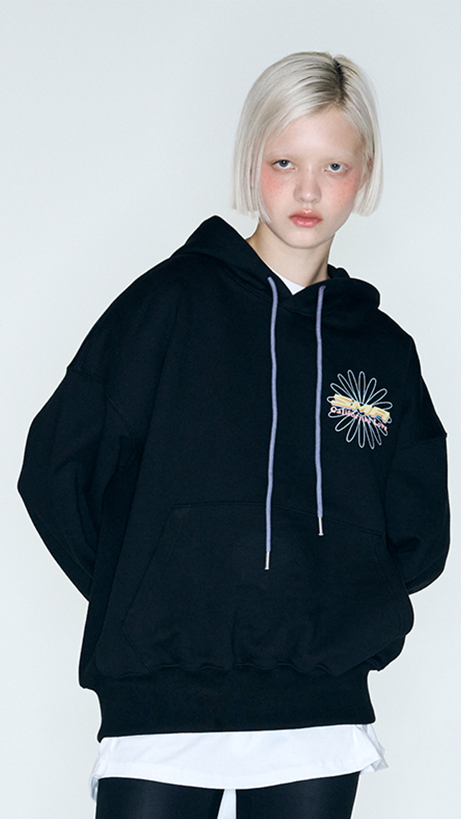 SMA SHOES Daisy logo hoodie 남녀공용