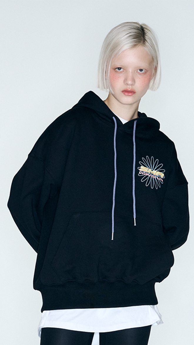 SMA SHOES Daisy logo hoodie 남녀공용