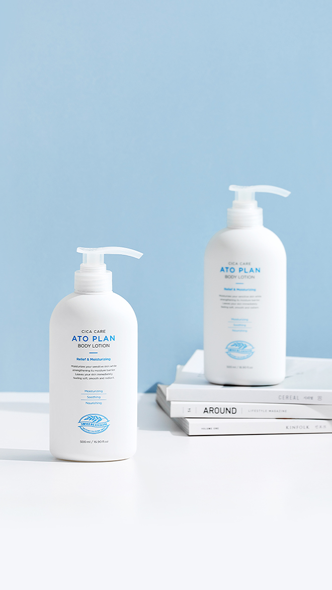 [쥬로PICK]썸블라썸 시카케어 아토 플랜 바디로션 500ml