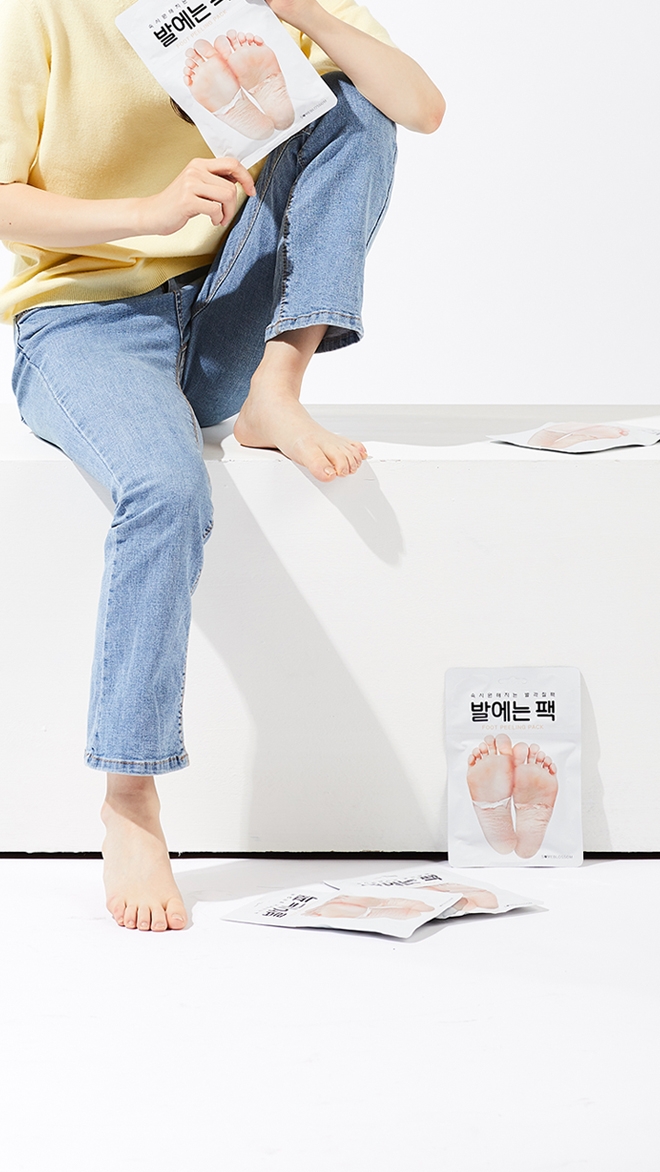 썸블라썸 발에는 팩 3개입