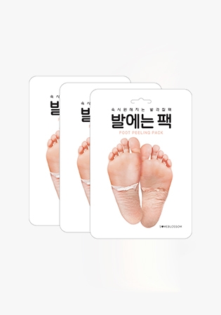 썸블라썸 발에는 팩 3개입