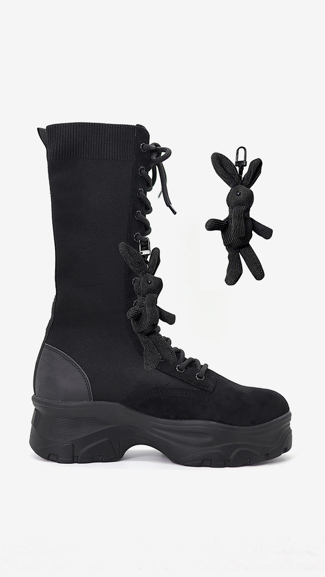 [SMA SHOES] 블랙바니 장식 키링 신발 장식 (탈부착 가능)