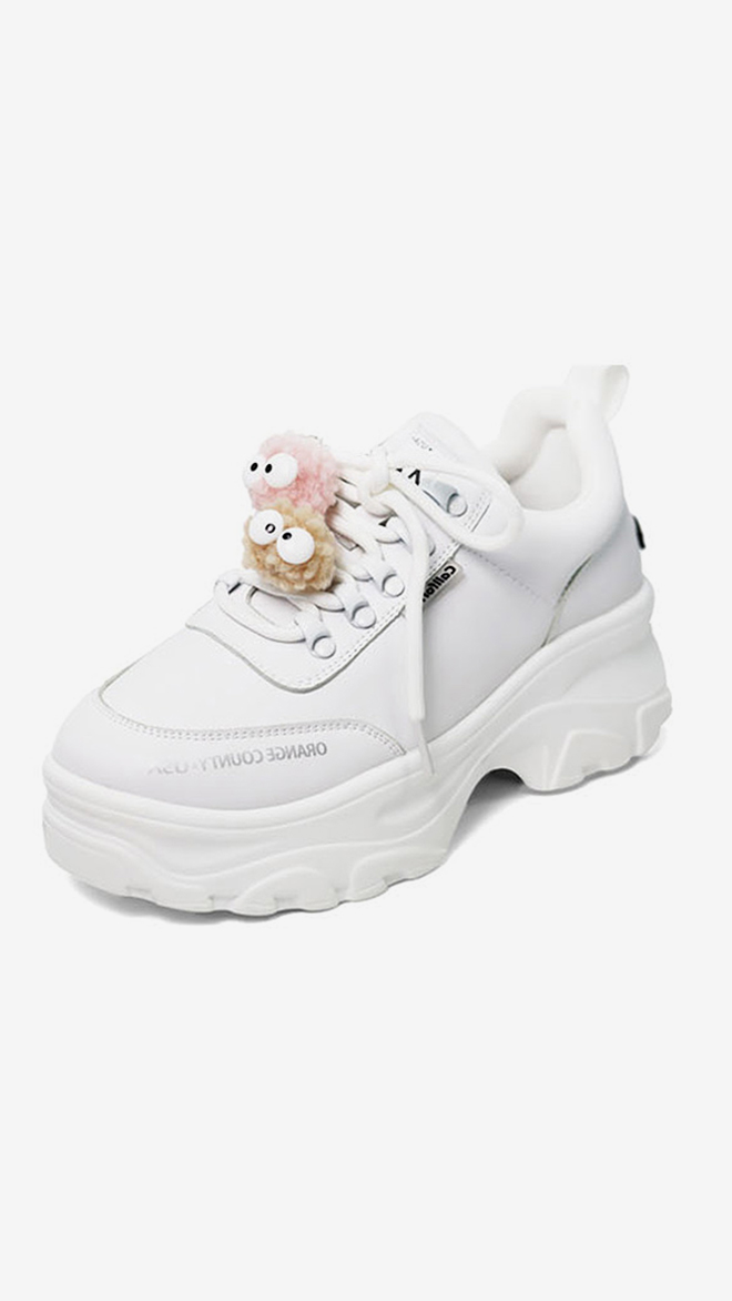 [SMA SHOES] 모니카 퐁퐁 슈어링 신발 장식 3EA SET(탈부착 가능)