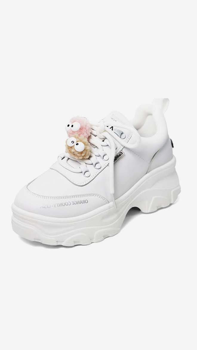 [SMA SHOES] 모니카 퐁퐁 슈어링 신발 장식 3EA SET(탈부착 가능)