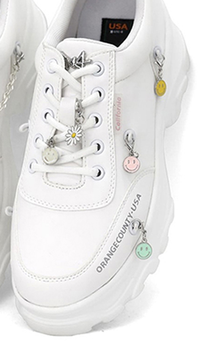 [SMA SHOES] 스마일 슈어링 신발 장식 1EA (탈부착 가능)