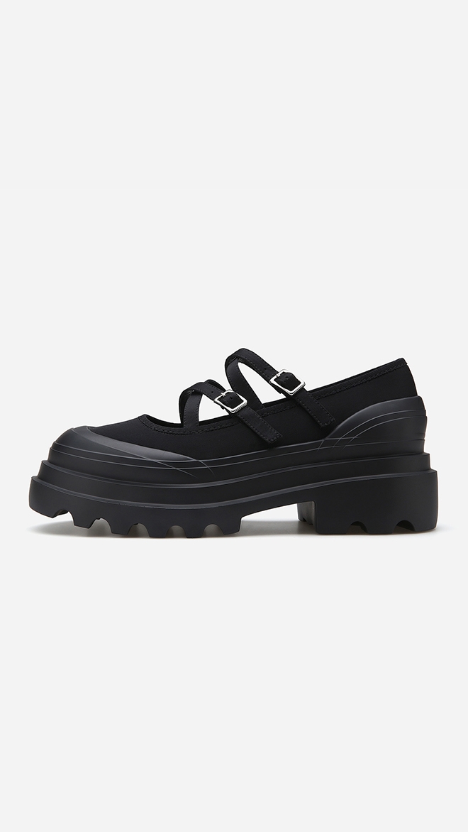 [★빌리 츠키 착용] 더블 스트랩 메리제인 플랫 스니커즈 412415009 (5cm/2colors)