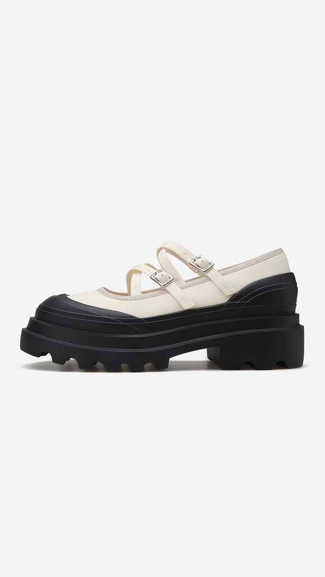 [★빌리 츠키 착용] 더블 스트랩 메리제인 플랫 스니커즈 412415009 (5cm/2colors)