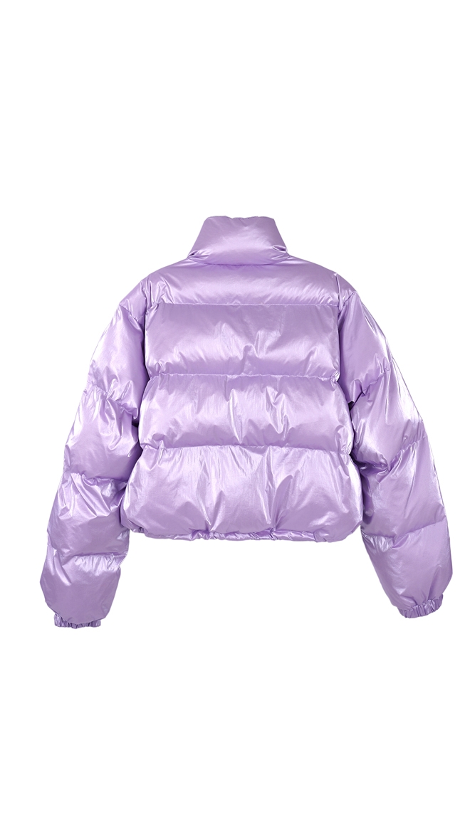 글리터 크롭 패딩 2color