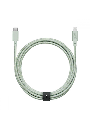 BELT CABLE XL GREEN (USB-C TO LIGHTNING)