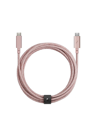 BELT CABLE PRO ROSE (USB-C TO USB-C)