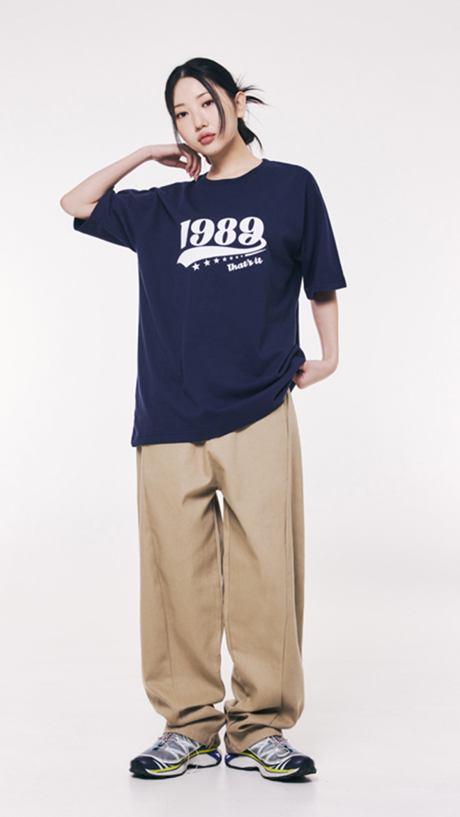올드스쿨 1989 반팔티 [네이비]