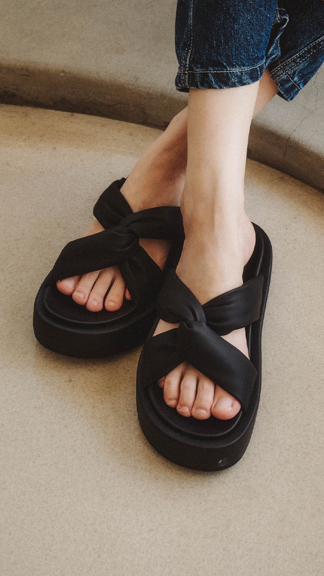 트위스터 플랫폼 슬리퍼 412423003 (4cm/3colors)