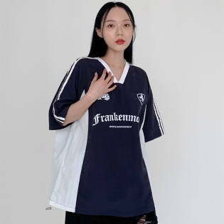 프랑켄 나일론 썸머 반팔 티셔츠
