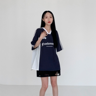 프랑켄 나일론 썸머 반팔 티셔츠