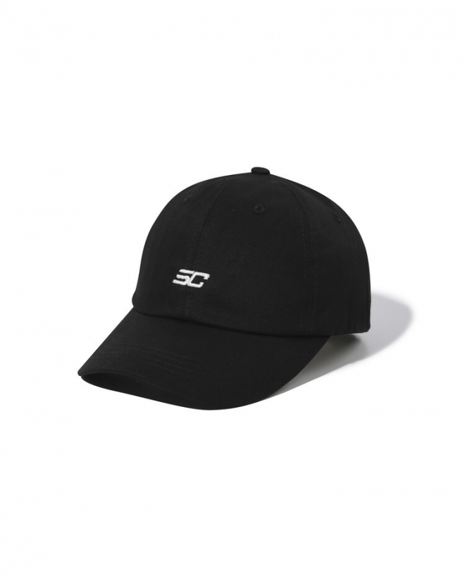 SC 스몰 로고 볼캡 블랙