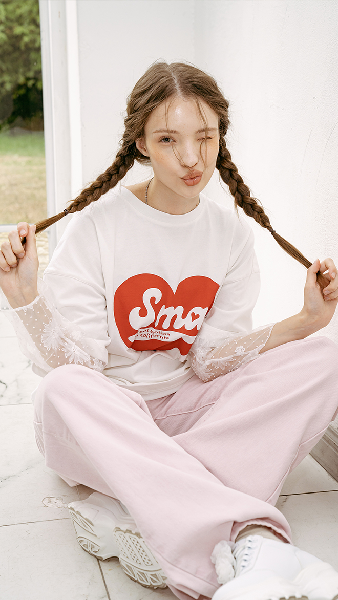 HANE WOMAN + DOG T-SHIRT COUPLE LOOK SET(단품도 구매 가능)
