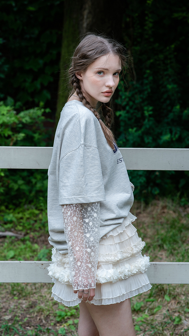 DAYNE WOMAN + DOG T-SHIRT COUPLE LOOK SET(단품만 구매 가능)
