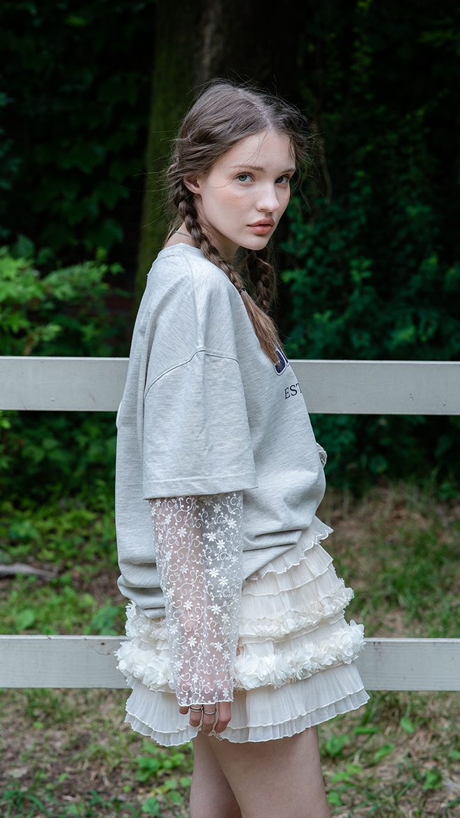 DAYNE WOMAN + DOG T-SHIRT COUPLE LOOK SET(단품만 구매 가능)