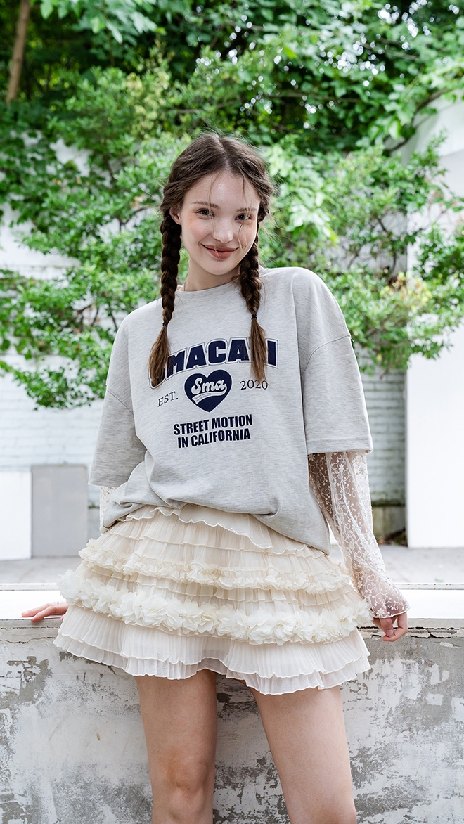 DAYNE WOMAN + DOG T-SHIRT COUPLE LOOK SET(단품만 구매 가능)