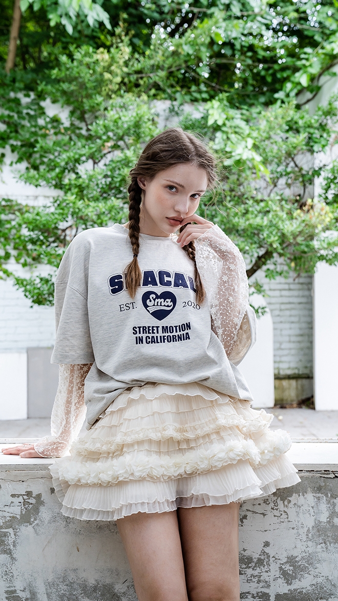 DAYNE WOMAN + DOG T-SHIRT COUPLE LOOK SET(단품만 구매 가능)