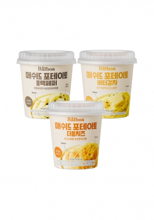 발보아 매쉬드포테이토 40g 3종(더블치즈,버터감자,블랙페퍼)