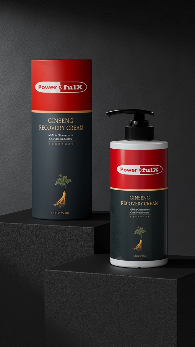 파워풀엑스 PFX 프리미엄 파워풀크림 진생 리커버리크림 500ml