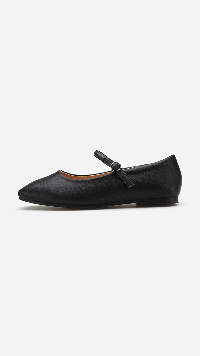 (9/20 예약배송) 스퀘어 토 메리제인 플랫 412435002 (1cm/2colors)