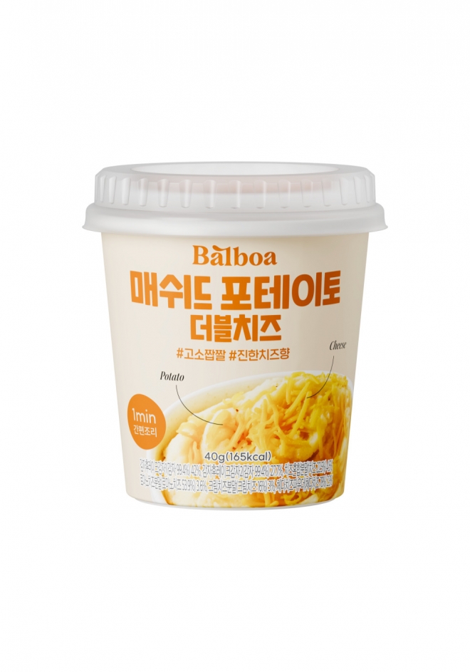 발보아 매쉬드포테이토 40g 더블치즈