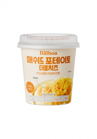 발보아 매쉬드포테이토 40g 더블치즈