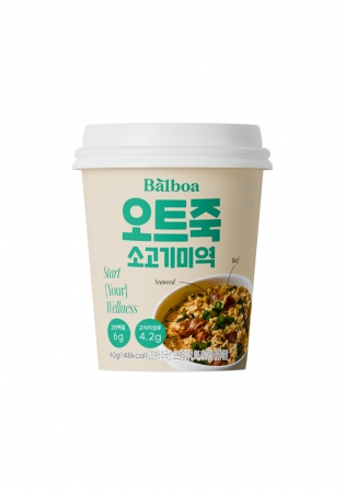 발보아 저당 오트죽 40g 소고기미역