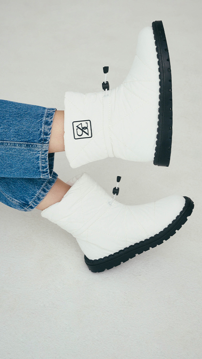스너그 패딩부츠 412346003 (2cm/2colors)