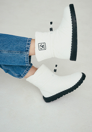 스너그 패딩부츠 412346003 (2cm/2colors)
