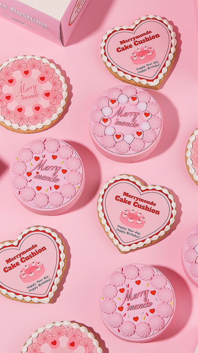 [미소PICK]메리몽드 해피 유어데이 쿠션(본품+리필+랜덤명판)